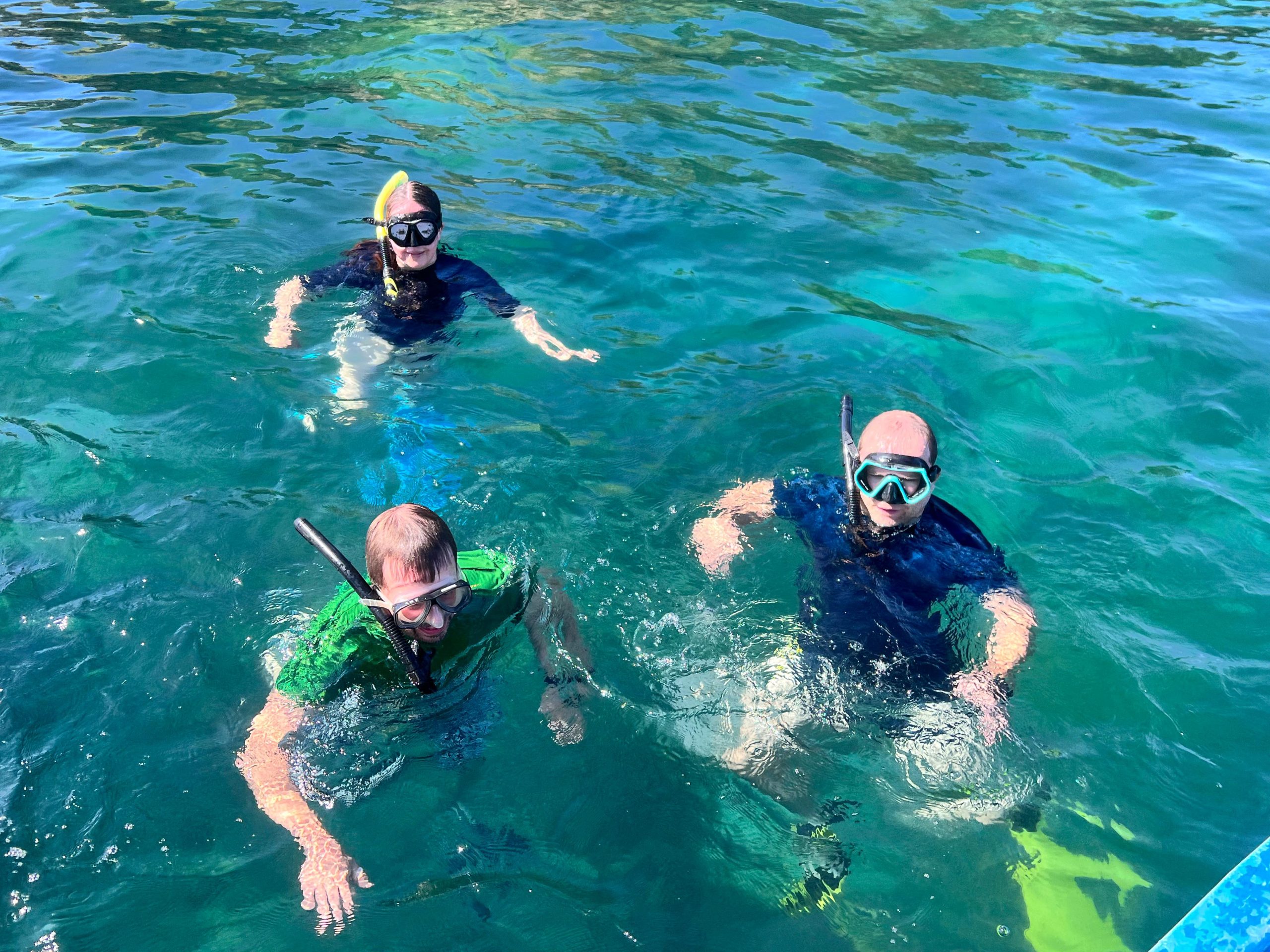 Snorkeling moment